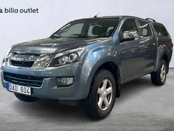 Ljusgrå (lgrå) Begagnad 2012 Isuzu D-Max Pickup | 187 375 kr (Bra pris)