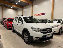 Vit Begagnad 2015 Dacia Sandero Stepway Halvkombi | 59 900 kr (Marknadspris)