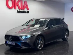 Mörkgrå (grå) Begagnad 2021 Mercedes A250 AMG Halvkombi | 289 800 kr (Marknadspris)