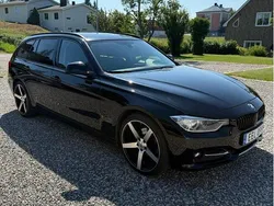Svart Begagnad 2014 BMW 320 Sport Line Kombi | 149 900 kr (Marknadspris)