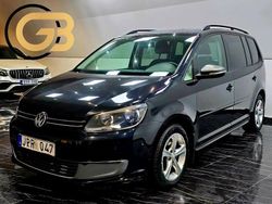 Svart Begagnad 2012 VW Touran Minibuss | 89 900 kr (Marknadspris)