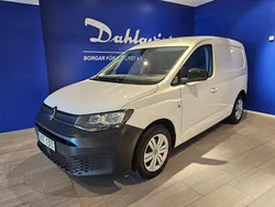 Vit Begagnad 2021 VW Caddy Minibuss | 219 000 kr (Bra pris)