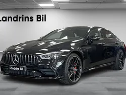 Svart (obsidiansvart metallic) Begagnad 2022 Mercedes AMG GT 43 Premium Sportkupé | 799 000 kr (Bra pris)