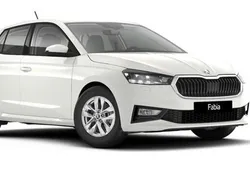 Vit Ny 2025 Skoda Fabia Selection Halvkombi | 248 600 kr (Bra pris)