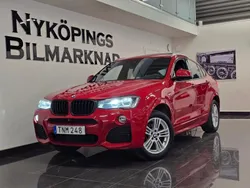 Röd Begagnad 2017 BMW X4 M Sport SUV | 249 900 kr (Marknadspris)