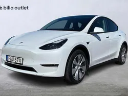 Vit Begagnad 2022 Tesla Model Y Long Range SUV | 369 900 kr (Superpris)