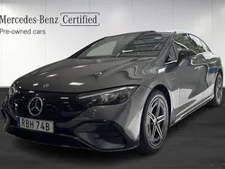 Grå Begagnad 2024 Mercedes EQE350 AMG line Sedan | 649 000 kr