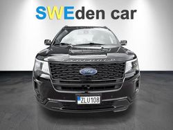 Svart Begagnad 2018 Ford Explorer Sport SUV | 249 000 kr
