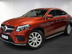 Röd (red) Begagnad 2017 Mercedes GLE350 AMG line Sportkupé | 399 900 kr (Superpris)