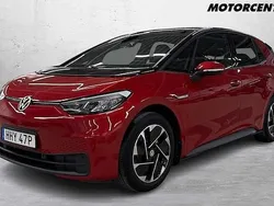 Mörkröd Begagnad 2023 VW ID.3 Pro Performance Halvkombi | 319 000 kr (Bra pris)