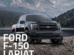 Svart Ny 2025 Ford F-150 Lariat Pickup | 1 061 250 kr (Marknadspris)