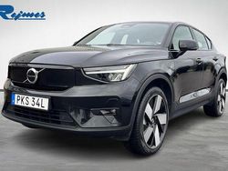 Svart Begagnad 2022 Volvo C40 Plus SUV | 359 900 kr (Marknadspris)