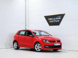 Röd Begagnad 2013 VW Polo R-line Halvkombi | 119 900 kr (Dyr)