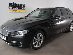 Svart Begagnad 2015 BMW 318 Kombi | 159 500 kr (Marknadspris)