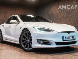 Vit Begagnad 2019 Tesla Model S Long Range Sedan | 348 500 kr (Marknadspris)