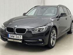 Svart Begagnad 2016 BMW 320 Sport Line Kombi | 159 900 kr (Superpris)