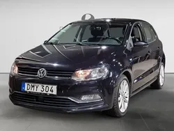 Svart Begagnad 2014 VW Polo Halvkombi | 74 900 kr (Bra pris)