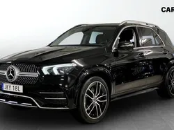 Svart Begagnad 2021 Mercedes GLE450 AMG AMG line SUV | 689 900 kr (Bra pris)