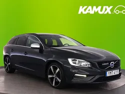 Silver/grå Begagnad 2018 Volvo V60 R-Design Kombi | 178 900 kr