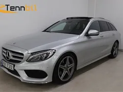 Silver Begagnad 2018 Mercedes C220 AMG Kombi | 199 900 kr (Bra pris)
