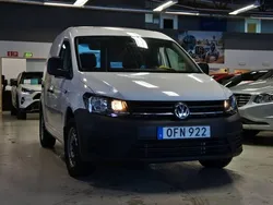 Vit Begagnad 2017 VW Caddy Minibuss | 149 800 kr (Marknadspris)