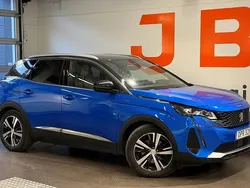 Blå Begagnad 2021 Peugeot 3008 GT SUV | 299 900 kr (Lite dyr)