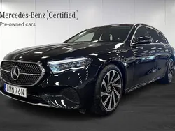 Svart Begagnad 2023 Mercedes E300 Avantgarde Kombi | 579 000 kr (Lite dyr)