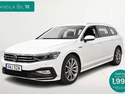 Vit Begagnad 2021 VW Passat R-line Kombi | 259 900 kr (Marknadspris)