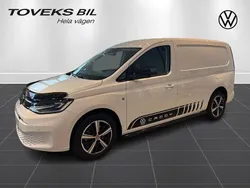 Vit (candyvit) Ny 2025 VW Caddy Maxi Minibuss | 419 000 kr (Bra pris)