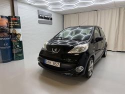 Svart Begagnad 2007 Peugeot 107 Halvkombi | 44 900 kr (Dyr)