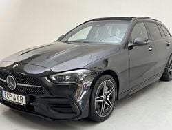 Svart Begagnad 2022 Mercedes C300 AMG line Kombi | 400 000 kr