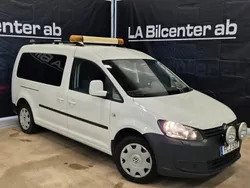 Vit Begagnad 2013 VW Caddy Maxi Minibuss | 84 900 kr (Marknadspris)