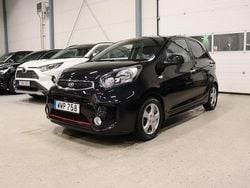 Svart Begagnad 2015 Kia Picanto Halvkombi | 99 800 kr (Lite dyr)