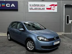 Ljusblå (blå) Begagnad 2010 VW Golf VI Halvkombi | 49 900 kr (Bra pris)