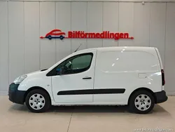 Vit svart Begagnad 2018 Peugeot Partner Minibuss | 89 900 kr (Bra pris)