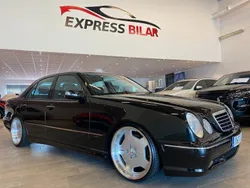 Svart Begagnad 2002 Mercedes E55 AMG AMG Sedan | 250 000 kr