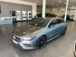 Mörkgrå Begagnad 2021 Mercedes CLA200 Shooting Brake AMG Kombi | 329 900 kr (Lite dyr)