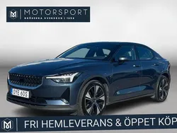 Mörkblå Begagnad 2022 Polestar 2 Plus Sedan | 374 900 kr (Lite dyr)