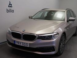 Silver Begagnad 2018 BMW 520 Sport Line Kombi | 229 500 kr (Lite dyr)