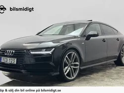 Svart Begagnad 2016 Audi A7 S-Line Halvkombi | 379 900 kr