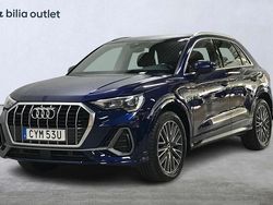 Blå Begagnad 2021 Audi Q3 S-Line SUV | 349 900 kr (Bra pris)
