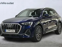 Blå Begagnad 2021 Audi Q3 S-Line SUV | 369 900 kr (Dyr)