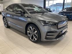 Grå (grafitgrå metallic) Begagnad 2023 Skoda Enyaq iV RS SUV | 489 000 kr (Bra pris)