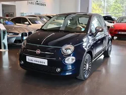 Blå Begagnad 2017 Fiat 500 Lounge Halvkombi | 229 900 kr