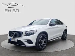 Vit Begagnad 2017 Mercedes GLC220 AMG line Sportkupé | 289 900 kr (Bra pris)