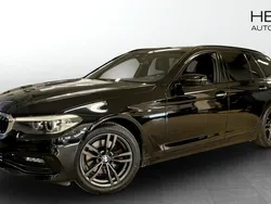 Svart (black) Begagnad 2018 BMW 520 Sport Line Kombi | 224 700 kr (Bra pris)