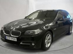 Svart Begagnad 2017 BMW 520 Kombi | 179 000 kr (Superpris)