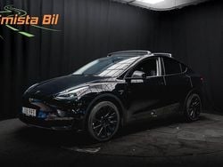 Svart Begagnad 2021 Tesla Model Y Long Range AWD SUV | 324 900 kr (Marknadspris)