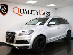 Silver Begagnad 2014 Audi Q7 S-Line SUV | 209 000 kr (Marknadspris)