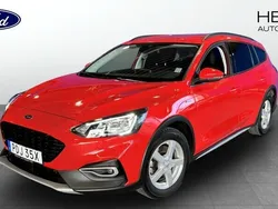 Röd (red) Begagnad 2021 Ford Focus Active Kombi | 179 900 kr (Marknadspris)